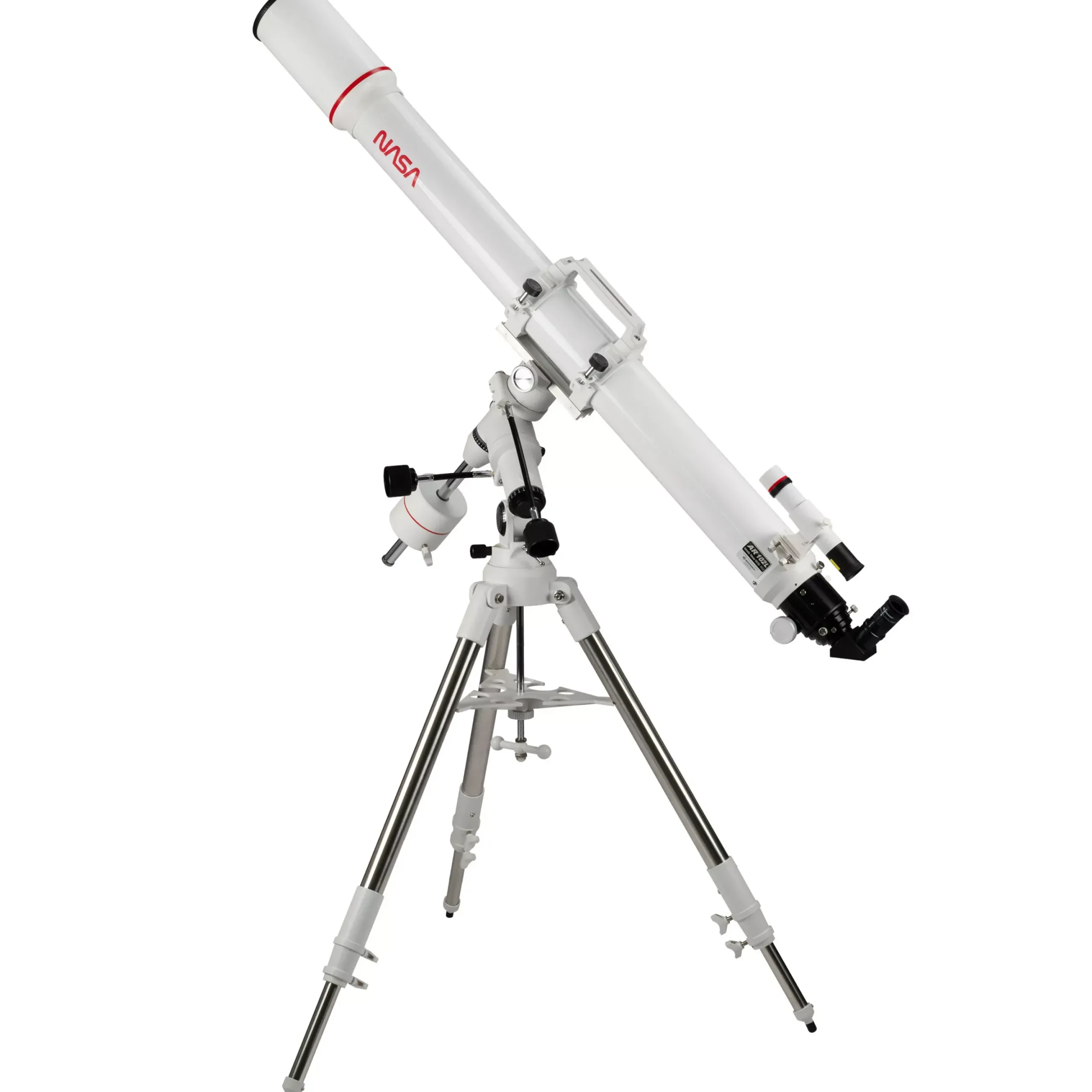 ISA Space Exploration Teleskop im NASA-Look AR-102L/1350 EXOS-1/EQ4>Bresser Store