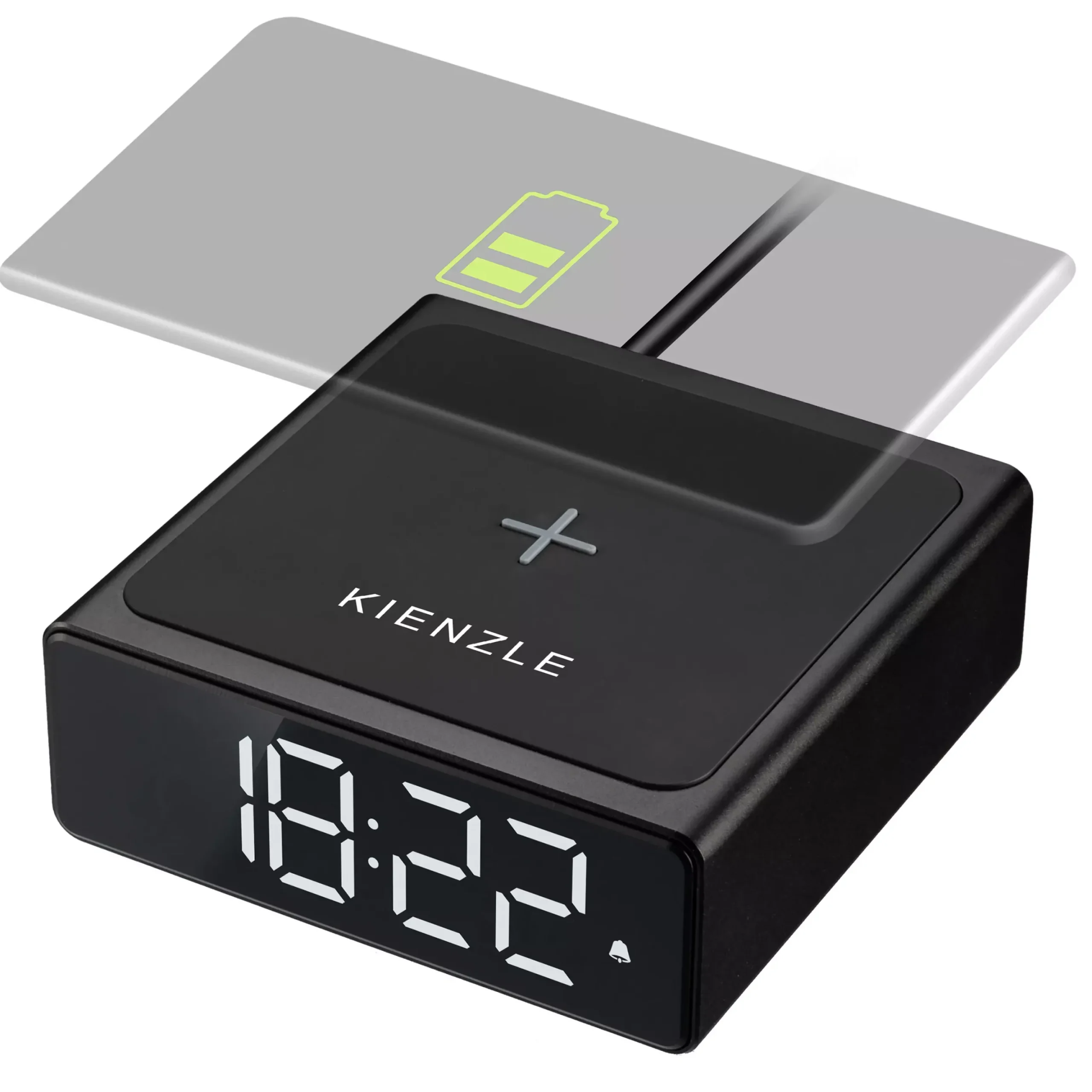 KIENZLE Digitaler Wecker mit kabelloser Ladestation>Bresser Fashion