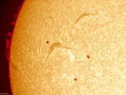 LUNT LS100FHa/B1800d2 H-Alpha Sonnenfilter>Bresser Hot