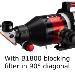 LUNT LS130MT/B1800R&P Allround APO Teleskop für Sonne + Sternenhimmel>Bresser Fashion