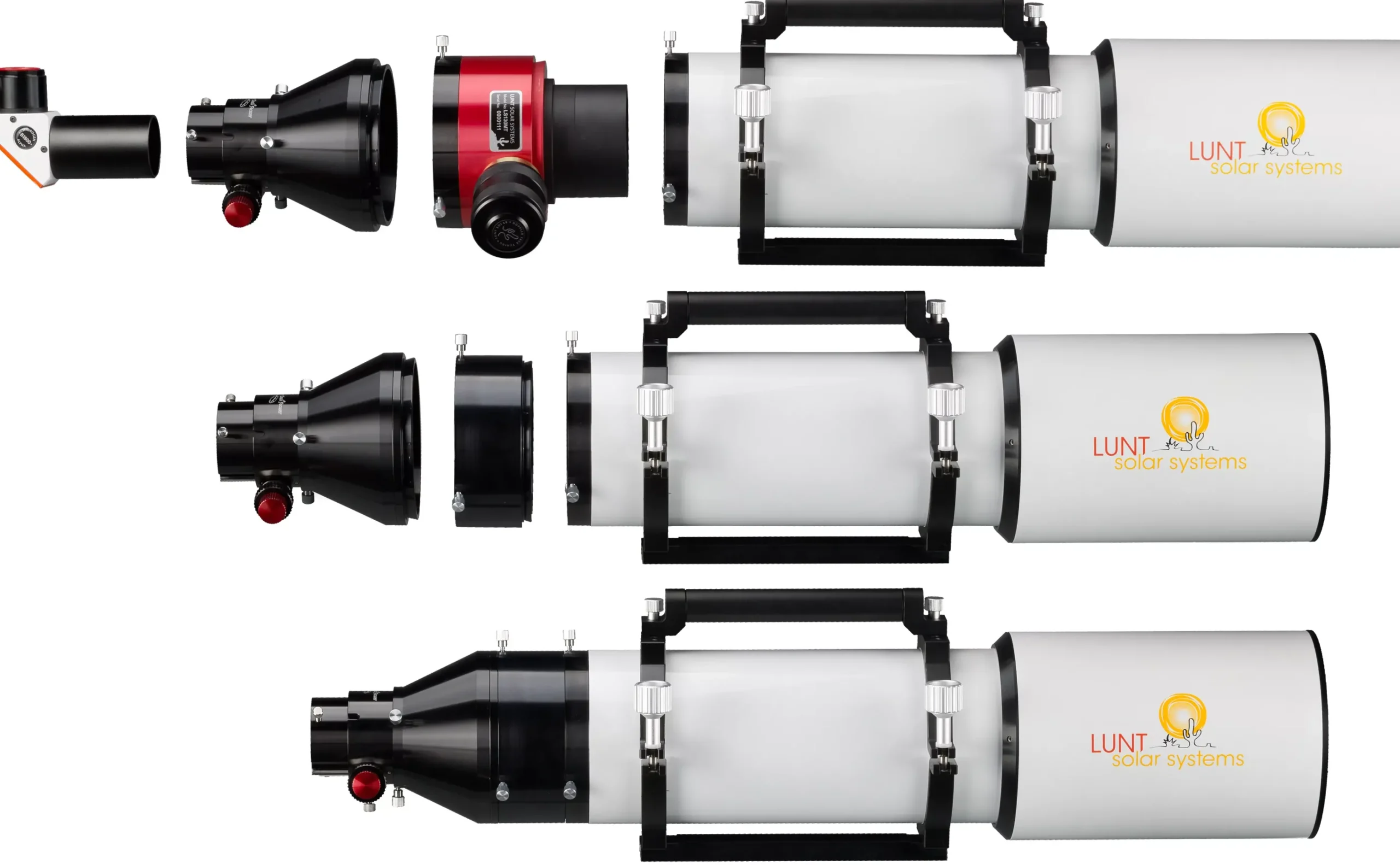 LUNT LS130MT/B1800R&P Allround APO Teleskop für Sonne + Sternenhimmel>Bresser Fashion