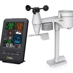 NATIONAL GEOGRAPHIC Colour-Display-Funk-Wetterstation 5-in-1>Bresser Cheap
