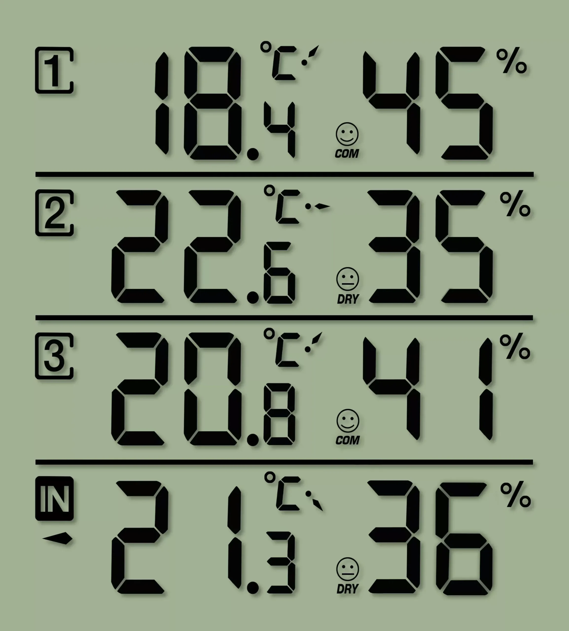 NATIONAL GEOGRAPHIC Digitales Thermo-Hygrometer für 4 Messbereiche - schwarz>Bresser Cheap