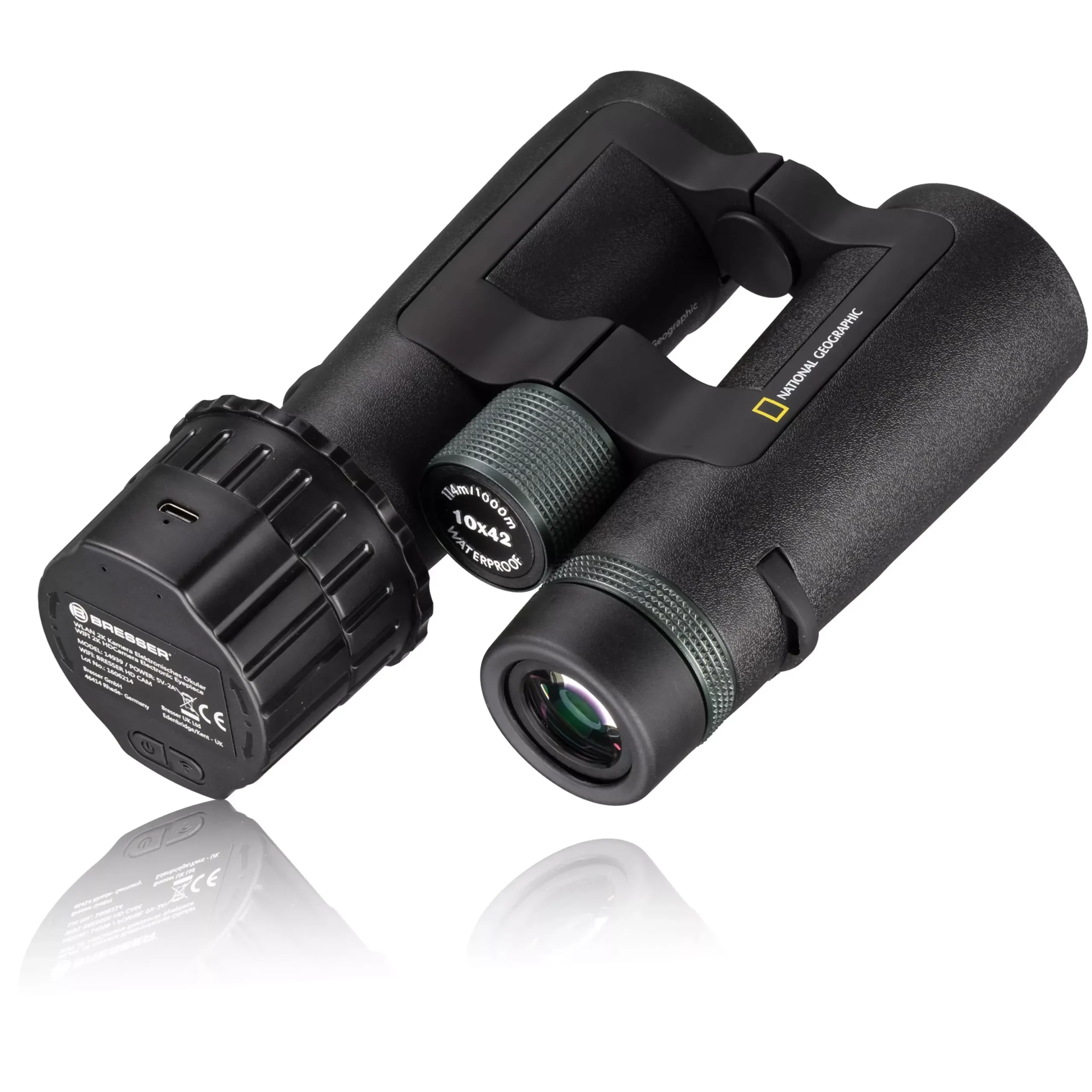 NATIONAL GEOGRAPHIC Fernglas TrueView NG 10x42 inkl. WLAN-Okularkamera>Bresser Store