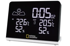NATIONAL GEOGRAPHIC Multi-Colour-Funkwetterstation mit wechselndem Farbdisplay>Bresser Shop