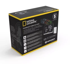 NATIONAL GEOGRAPHIC Multi-Colour-Funkwetterstation mit wechselndem Farbdisplay><noscript><img width=