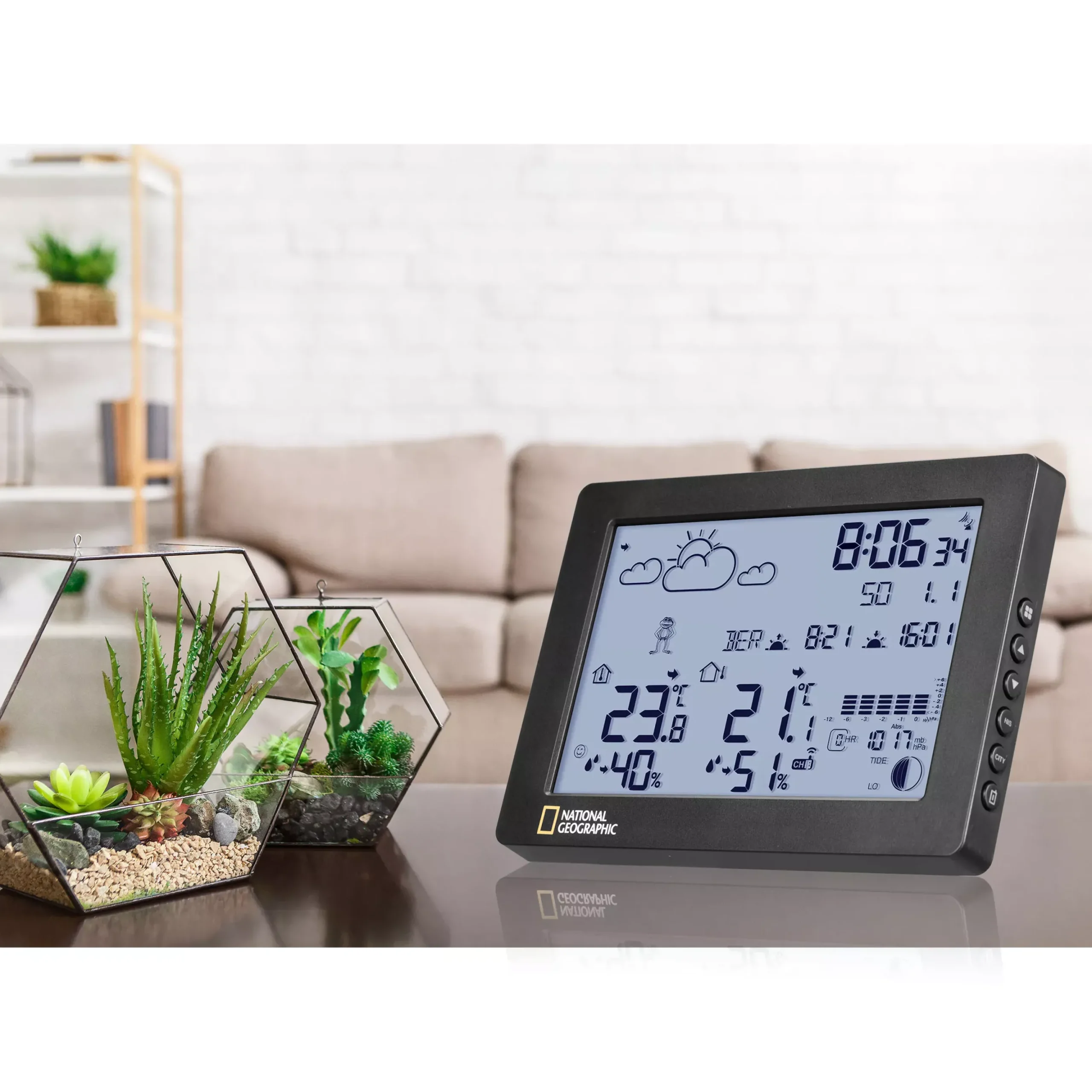 NATIONAL GEOGRAPHIC Wetterstation BaroTemp HZ>Bresser Discount