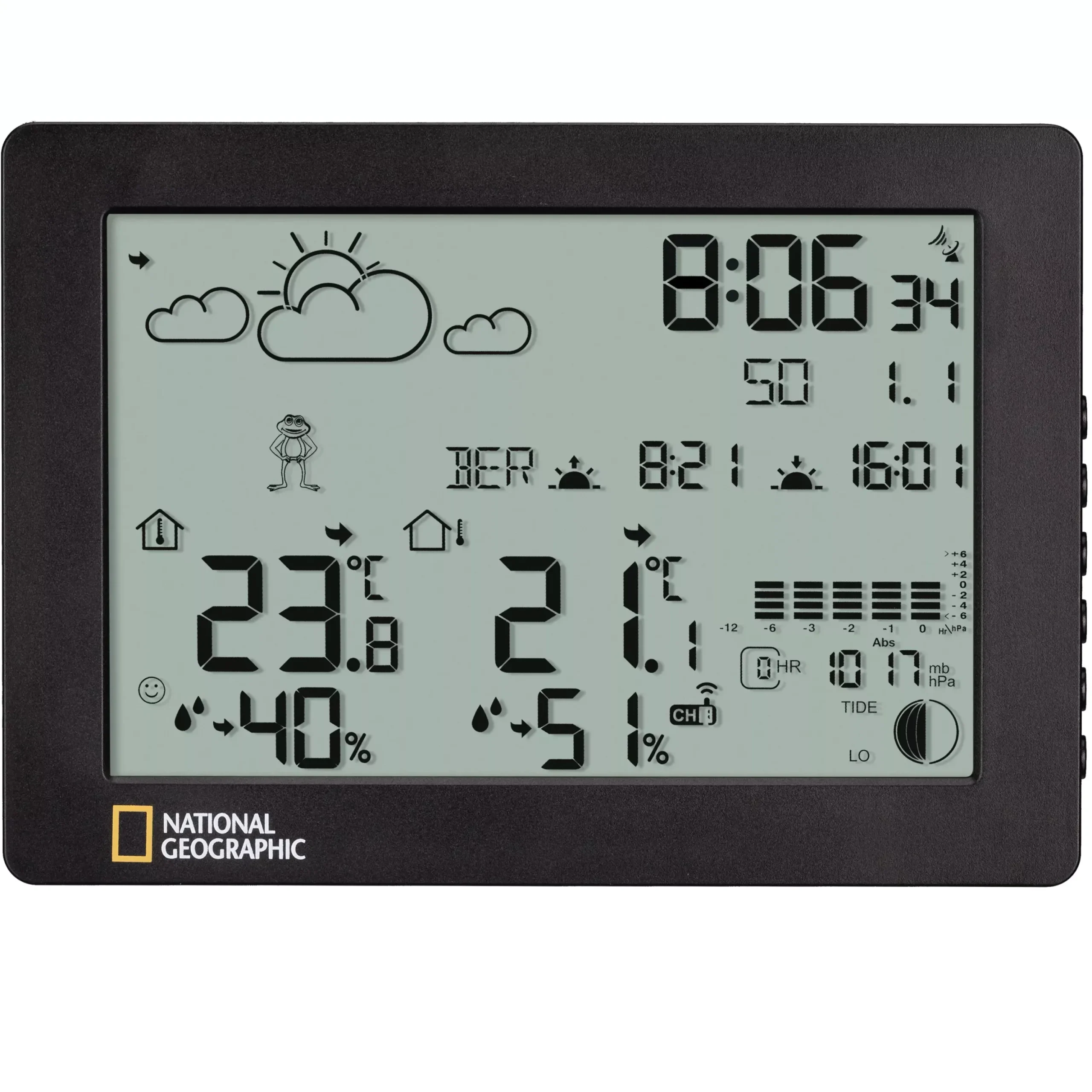 NATIONAL GEOGRAPHIC Wetterstation BaroTemp HZ>Bresser Discount